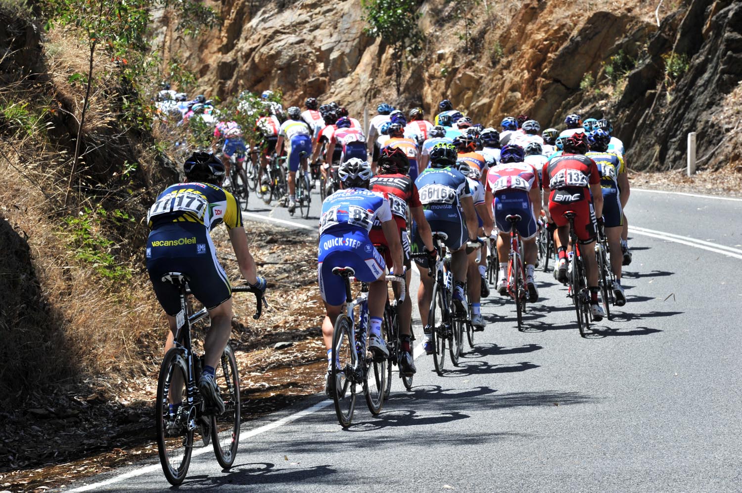 Peloton, Tour Down Under 2011, stage four
