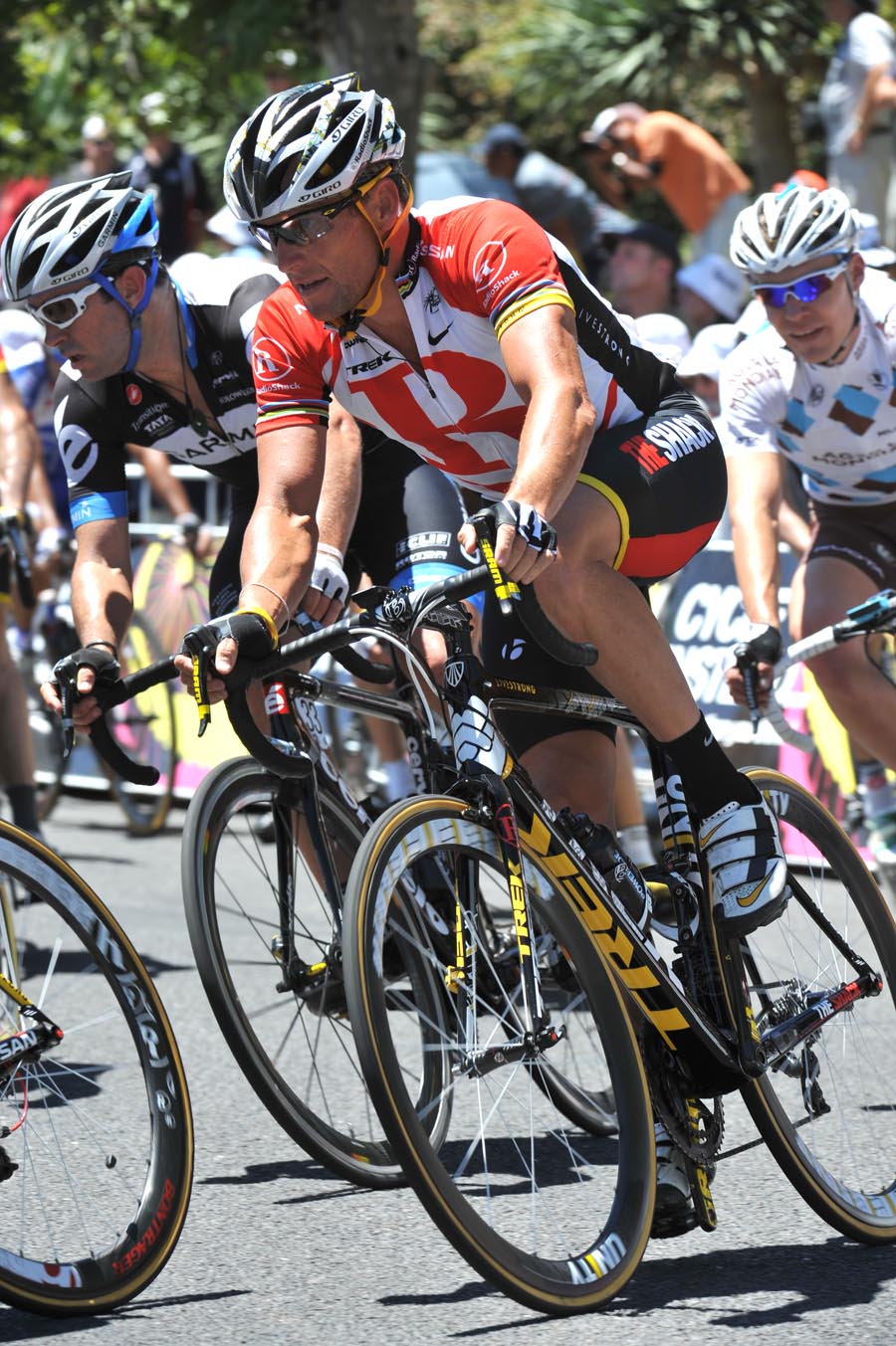 Lance Armstrong, Tour Down Under 2011, stage six