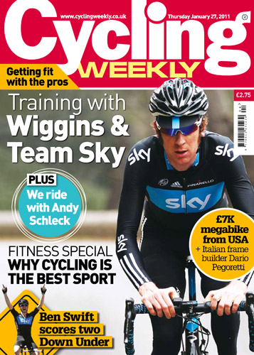 Cycling Weekly January 27 2011 cover Cycling Weekly January 27 2011 cover