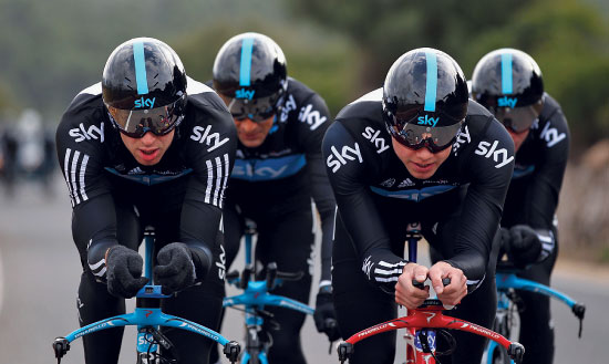 Team Sky Team Sky on camp