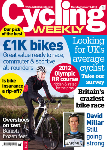 Cycling Weekly February 3 2011 cover Cycling Weekly February 3 2011 cover