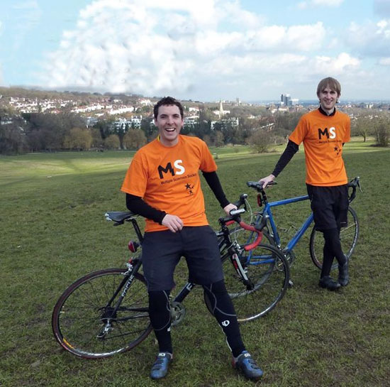 Tim and Peter cycle ride Tim and Peter cycle ride