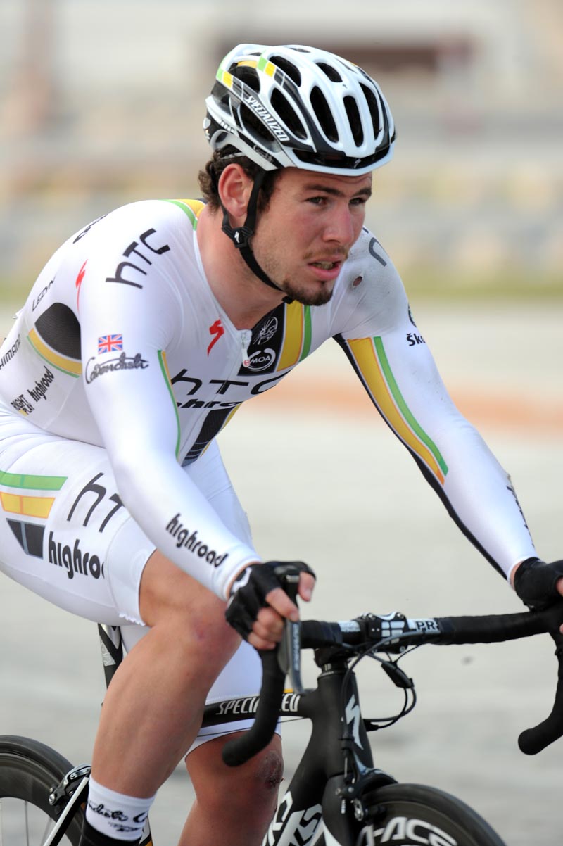 Mark Cavendish, Tour of Qatar 2011, prologue Mark Cavendish, Tour of Qatar 2011, prologue
