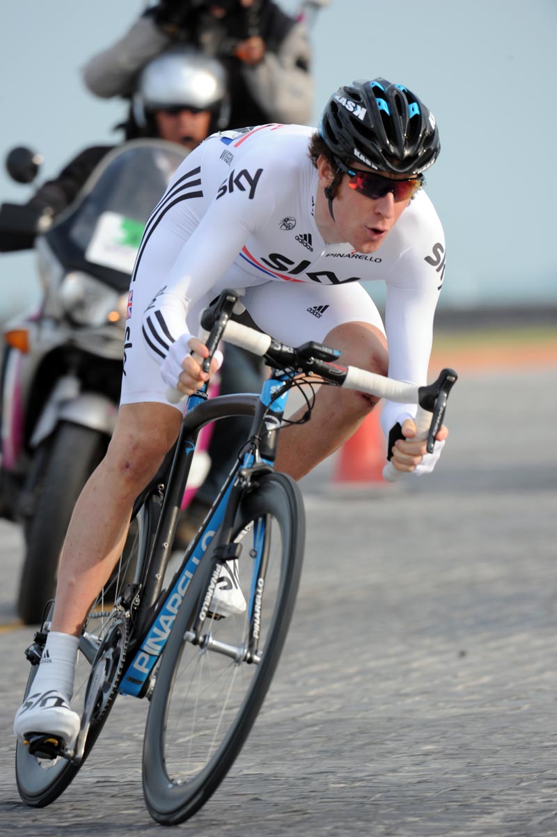 Bradley Wiggins, Tour of Qatar 2011, prologue