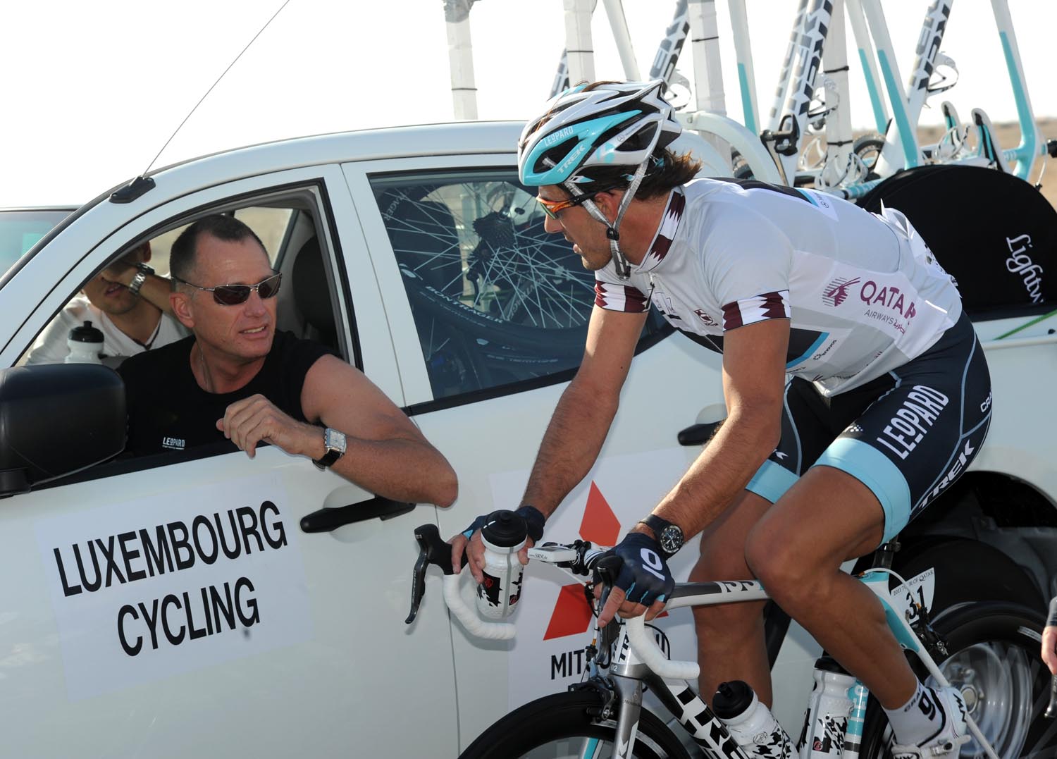 Fabian Cancellara, Tour of Qatar 2011, stage one