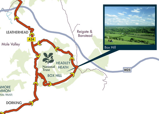 2012 Olympic Games cycling road race route map detail 2012 Olympic Games cycling road race route map detail