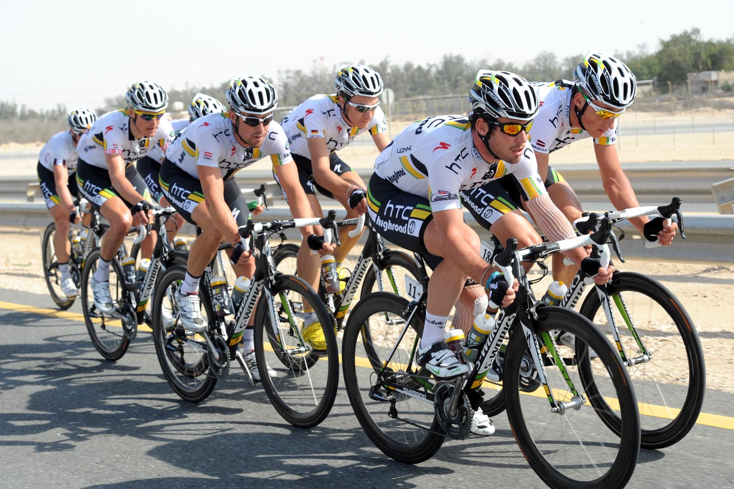 HTC-Highroad, Tour of Qatar 2011, stage four