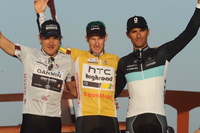 Mark Renshaw wins 2011 Tour of Qatar overall, Haussler second, Bennati third Mark Renshaw wins 2011 Tour of Qatar overall, Haussler second, Bennati third
