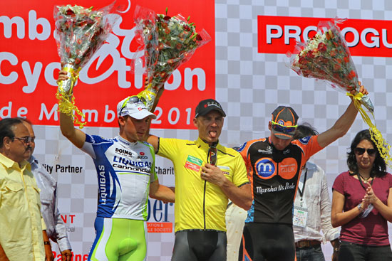 Robbie Hunter wins, Tour de Mumbai 2011 Robbie Hunter wins, Tour de Mumbai 2011