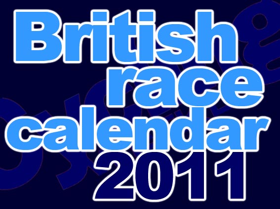 British race calendar 2011 logo British race calendar 2011 logo