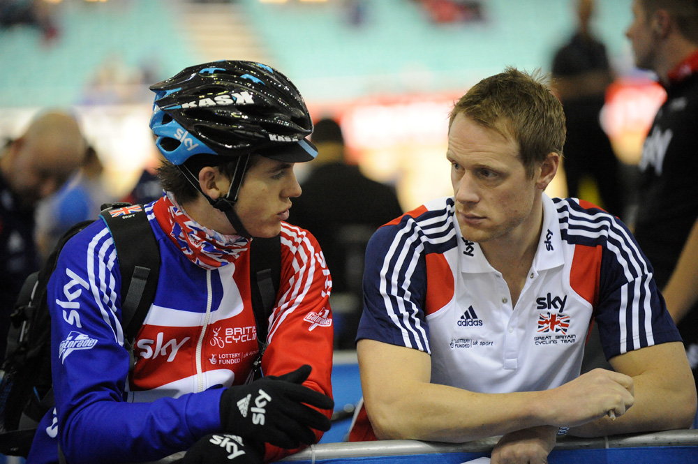 Ben Swift and Dan Hunt, Manchester Track World Cup 2011