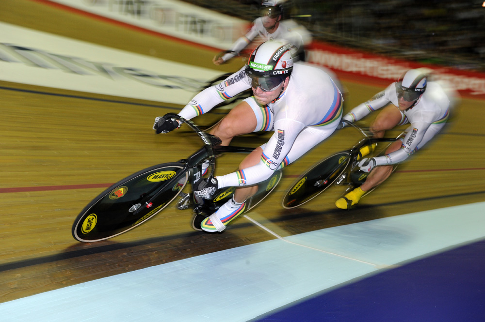 German team sprint silver medal Manchester track World Cup 2011.jpg manchester track world cup, track, great britain, sky, chris hoy, pendleton, wiggins, team sprint