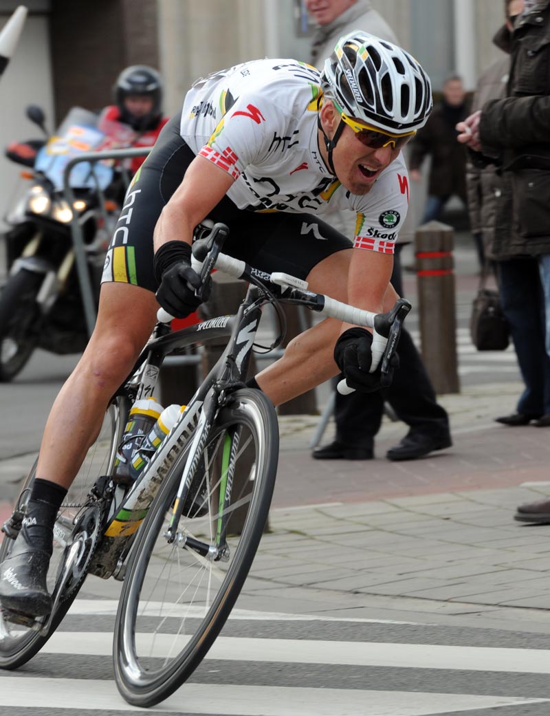 Lars Bak attacks, Kuurne-Brussels-Kuurne 2011