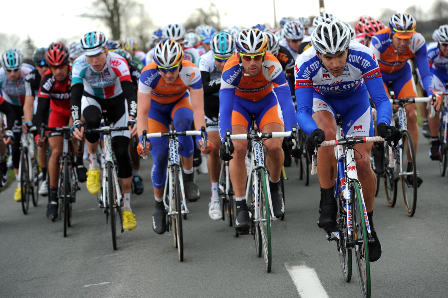 Quick Step chase, Kuurne-Brussels-Kuurne 2011
