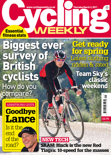 Cycling Weekly March 3 2011 issue Cycling Weekly March 3 2011 issue