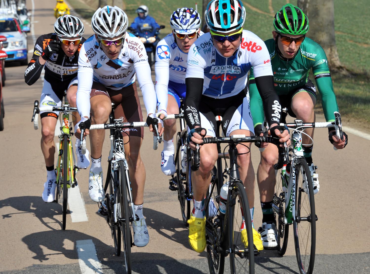 Escape group, Paris-Nice 2011, stage three