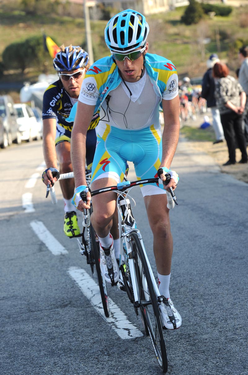 Robert Kiserlovski and Matteo Carrara, Paris-Nice 2011, stage five