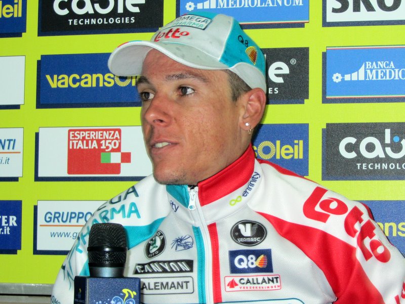 Philippe Gilbert, stage winner, Tirreno-Adriatico 2011, stage five