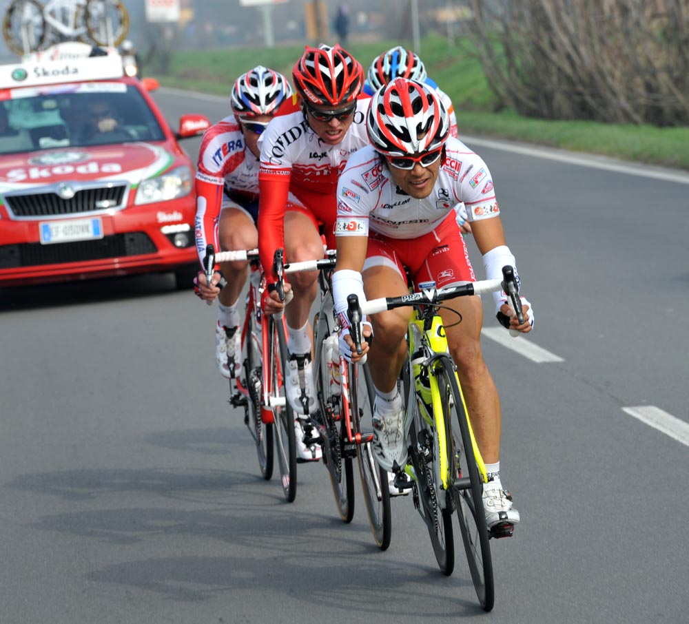 Takashi Miyazawa escape, Milan-San Remo 2011