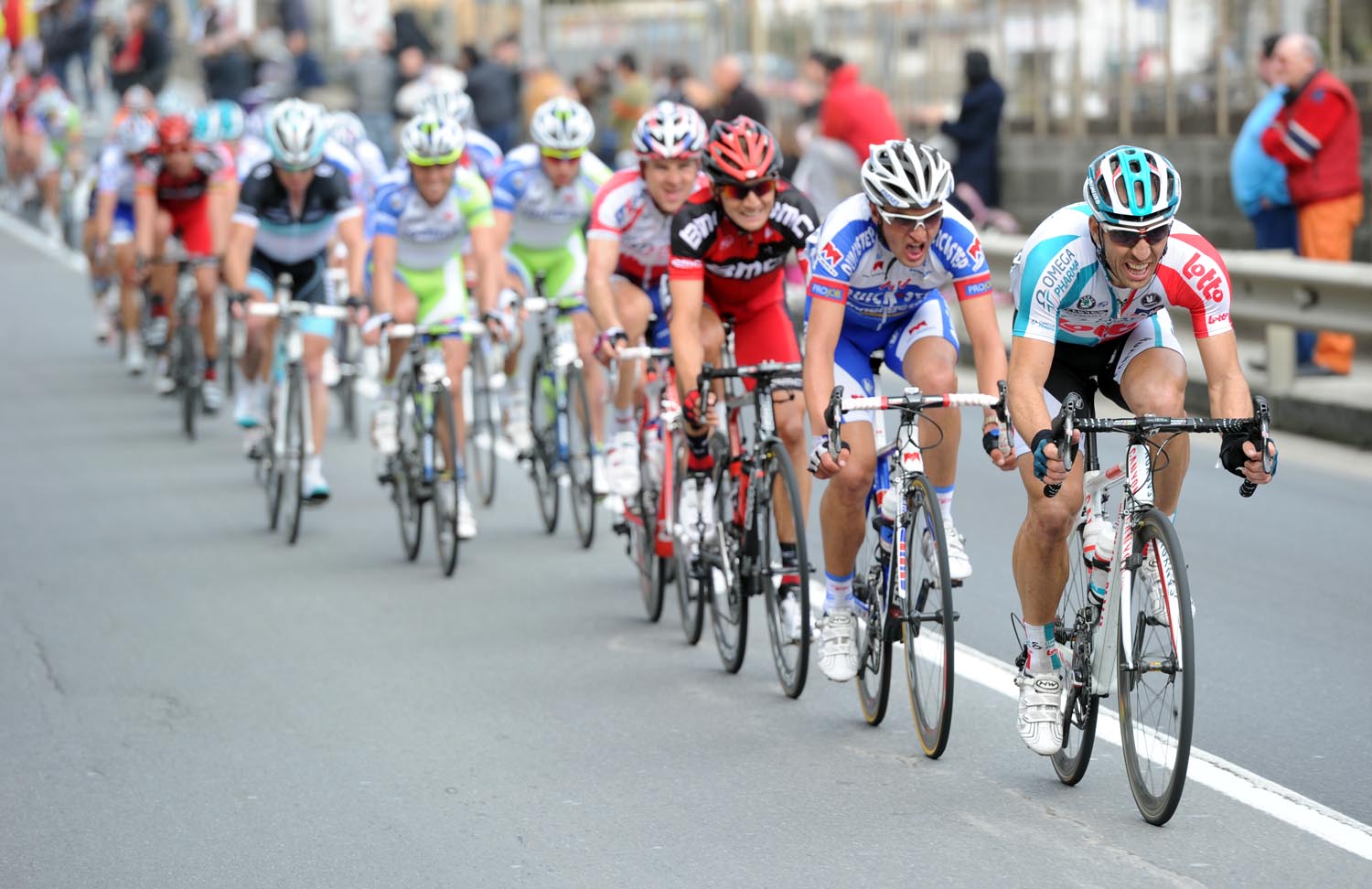Vincente Reynes escape, Milan-San remo 2011