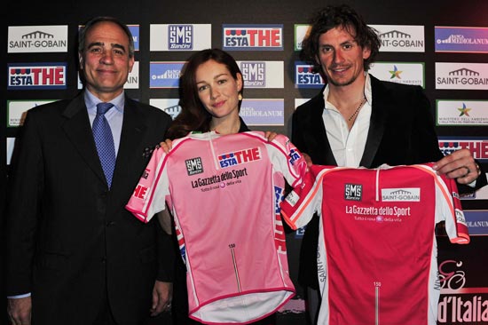 Cristiana Capotondi at 2011 Giro d'Italia jersey launch Cristiana Capotondi at 2011 Giro d'Italia jersey launch