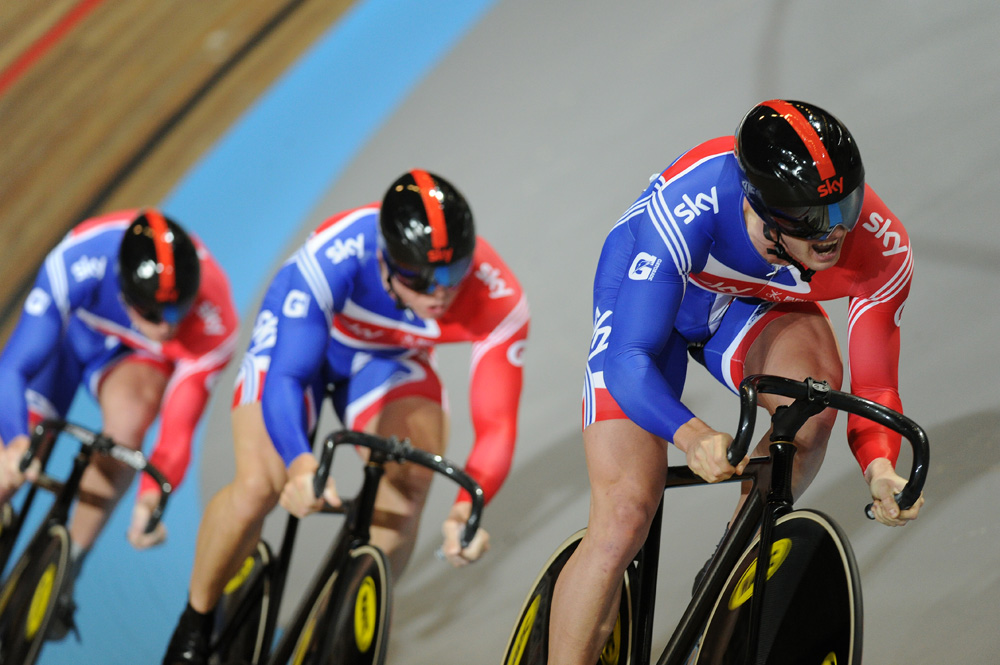 world track champs, 2011 track champs, track, apeldoorn, great britain, chris hoy, sam harrison, team pursuit, team sprint