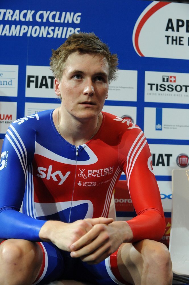 world track champs, 2011 track champs, track, apeldoorn, great britain, chris hoy, sam harrison, team pursuit, team sprint