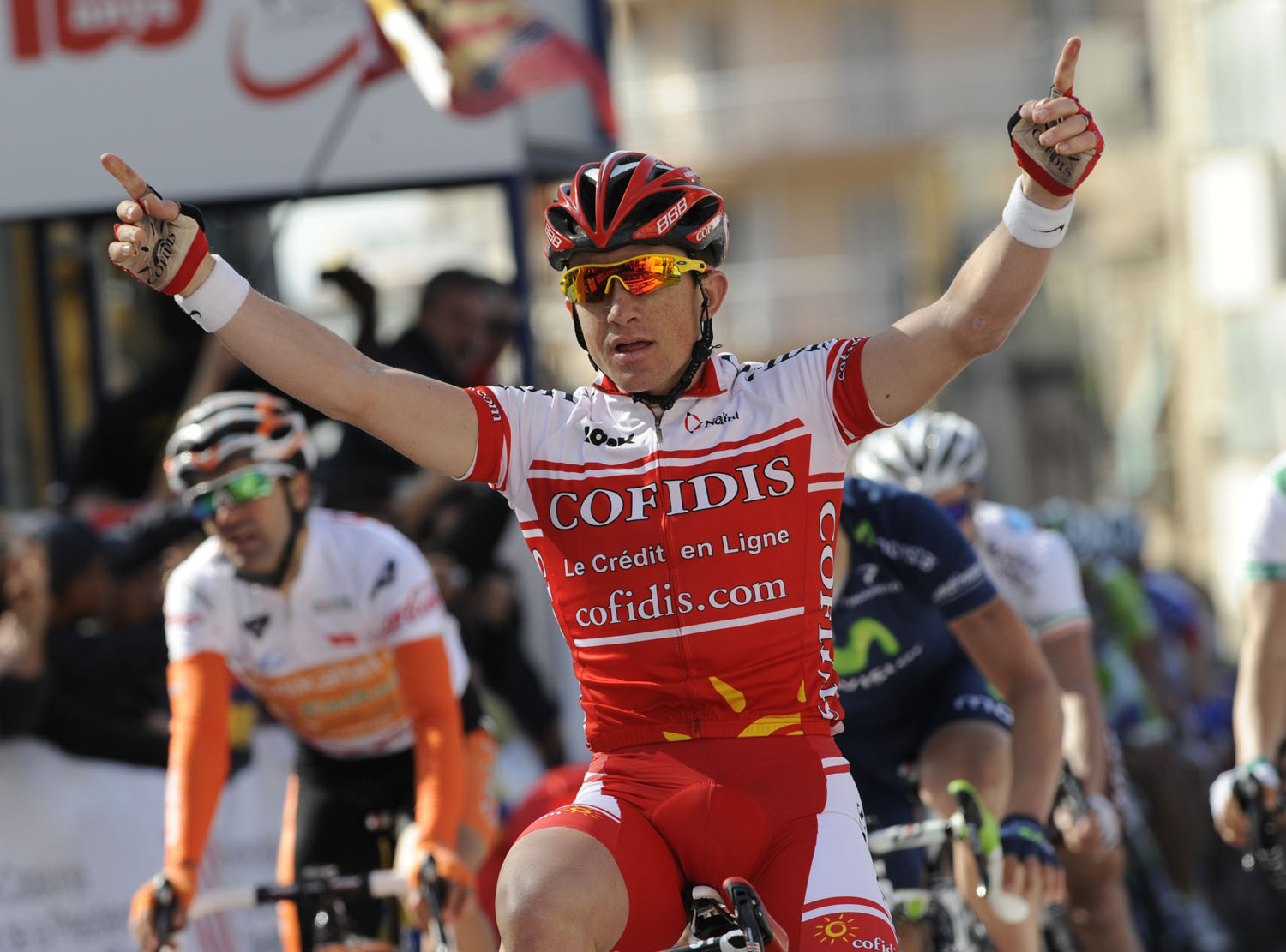 Samuel Dumoulin wins Volta a Catalunya 2011 stage five Samuel Dumoulin wins Volta a Catalunya 2011 stage five