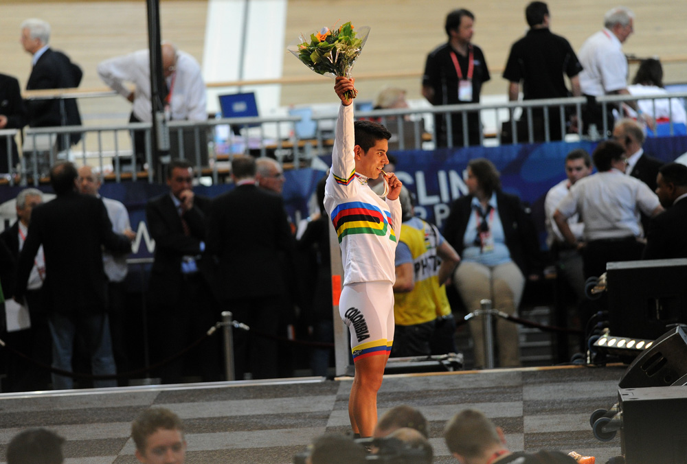 world track, track champs, 2011, mens sprint, bauge, kenny, hoy, colombia, points race, pendleton