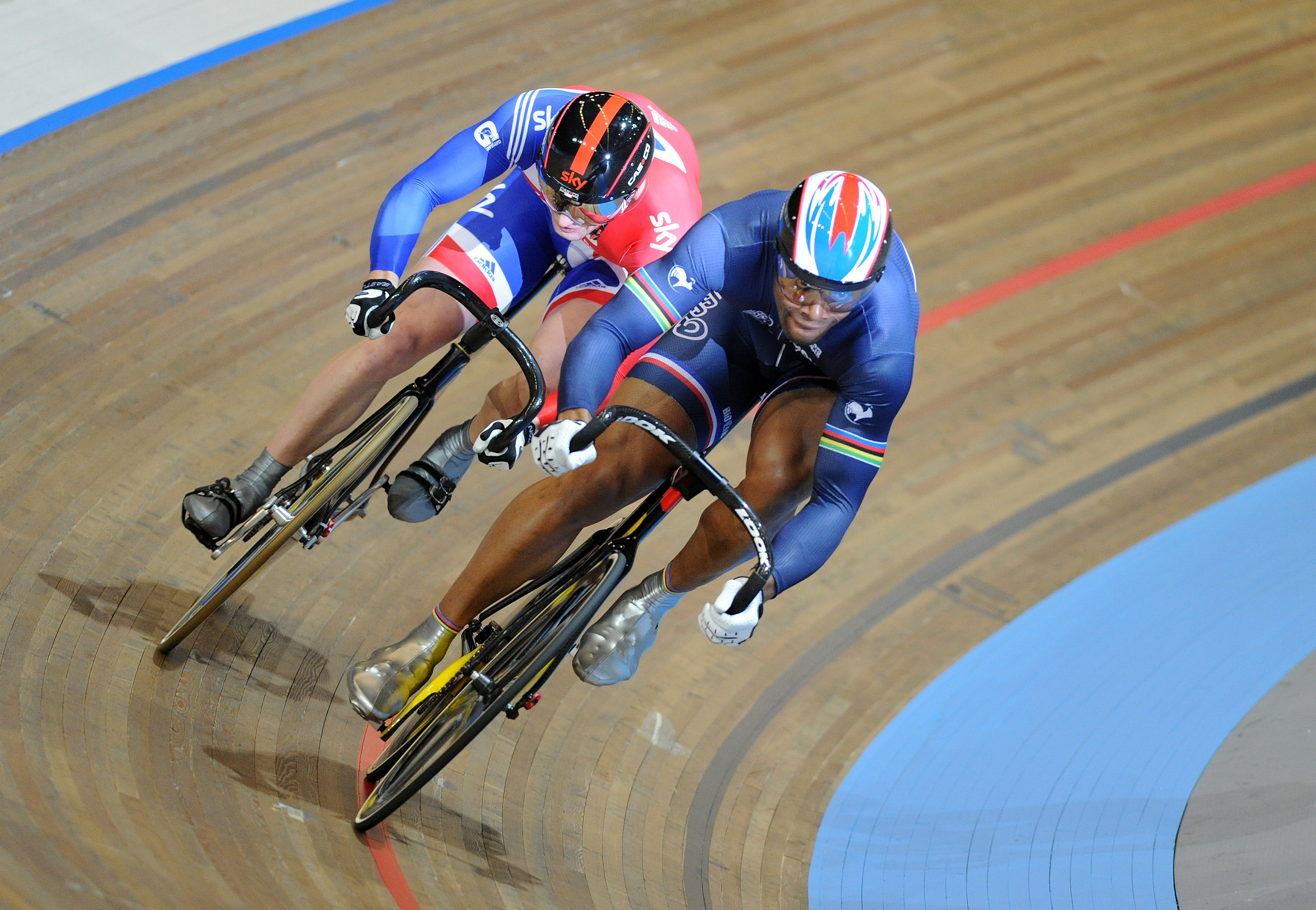 world track, track champs, 2011, mens sprint, bauge, kenny, hoy, colombia, points race, pendleton