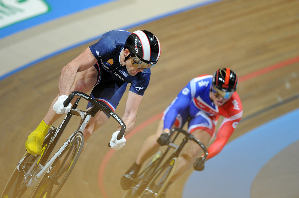 world track, track champs, 2011, mens sprint, bauge, kenny, hoy, colombia, points race, pendleton