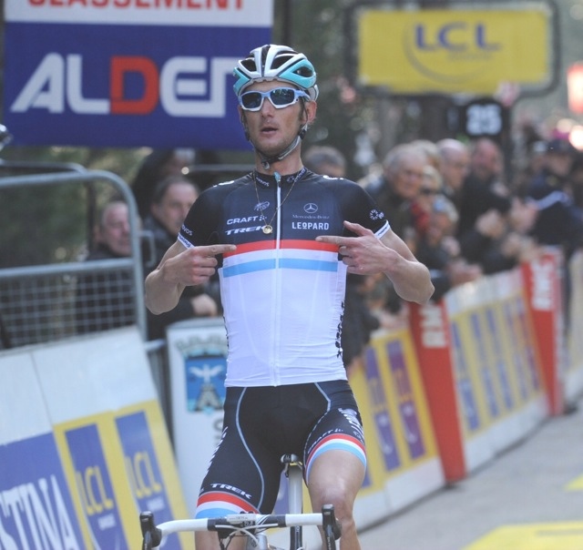 Frank Schleck, Criterium International 2011, stage one Frank Schleck, Criterium International 2011, stage one