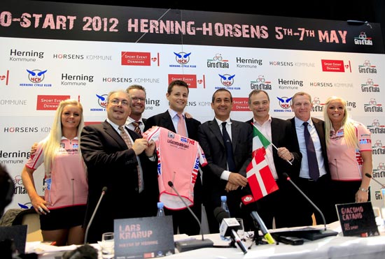 Giro d'Italia 2012 in Denmark presentation Giro d'Italia 2012 in Denmark presentation