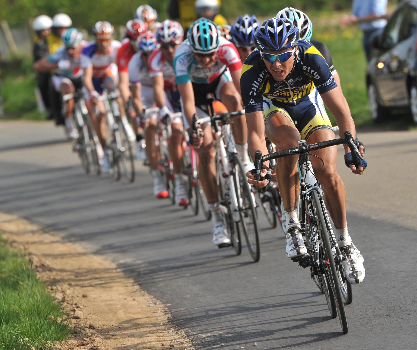 Hoogerland escape, Amstel Gold Race 2011