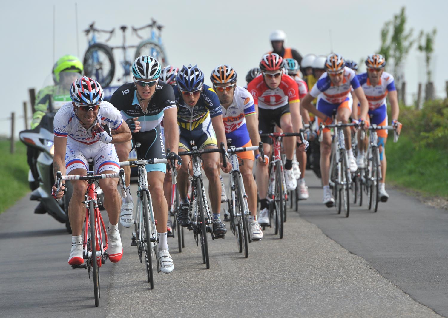 Alexandr Kolobnev escape, Amstel Gold Race 2011