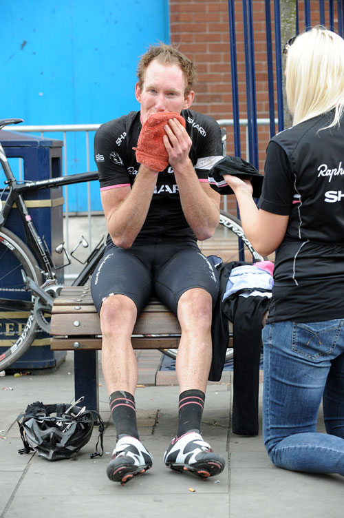 Zak Dempster cleans up, Rutland-Melton CiCLE Classic 2011