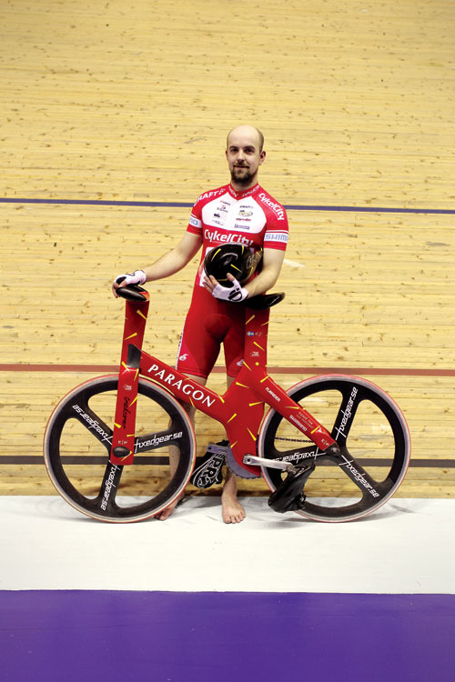 Christopher Robin, Obree bike replica Christopher Robin, Obree bike replica