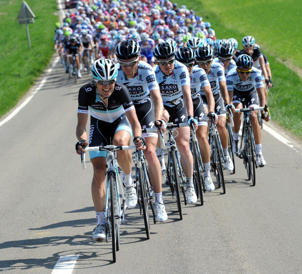 Lund chases, Fleche Wallonne 2011