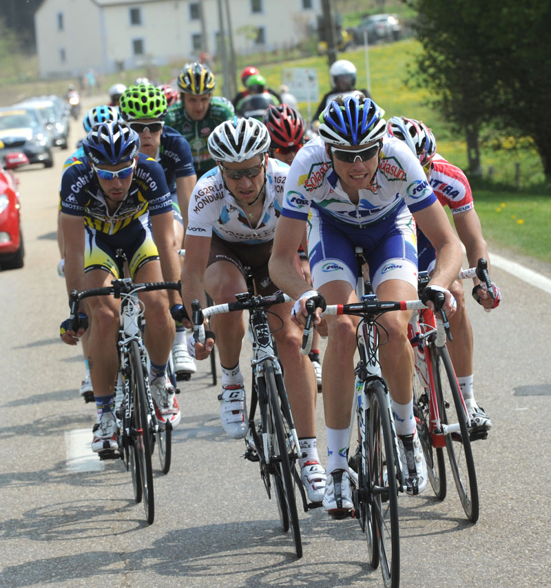 Yannick Talabardon escape, Liege-Bastogne-Liege 2011