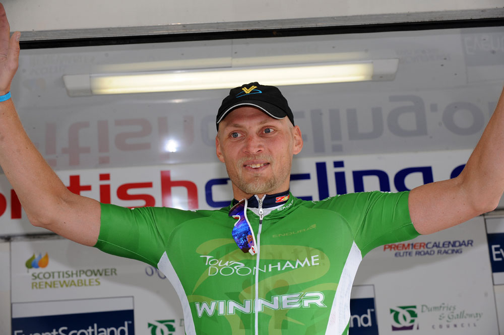 Magnus Backstedt takes sprint crown, Tour DoonHame 2011, stage three Magnus Backstedt takes sprint crown, Tour DoonHame 2011, stage three