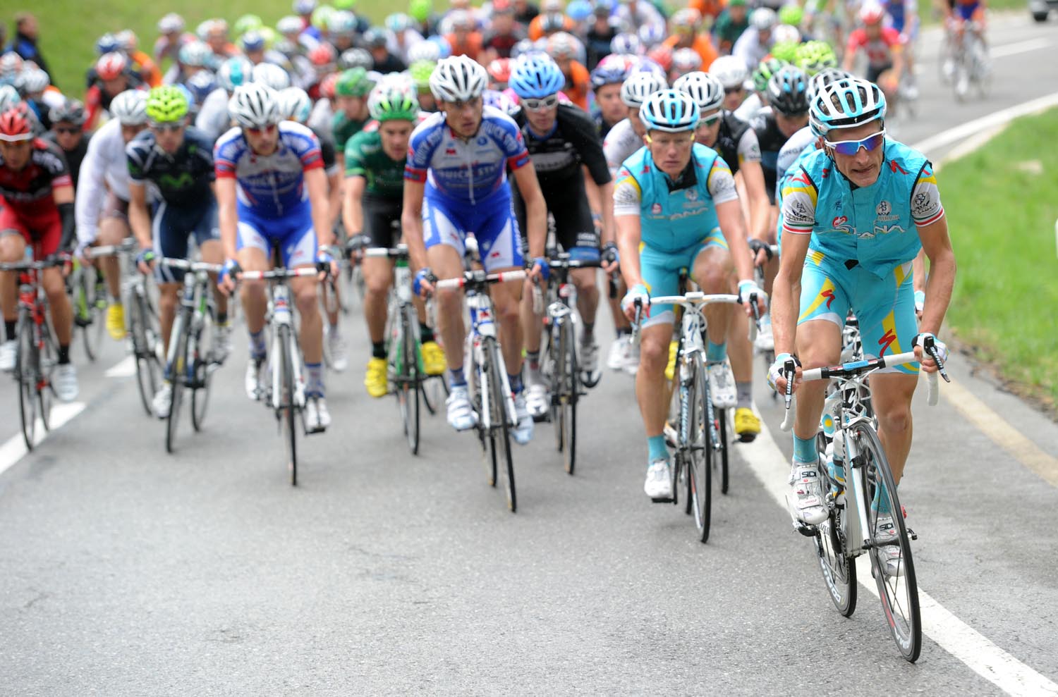 Astana chases, Tour de Romandie 2011, stage one