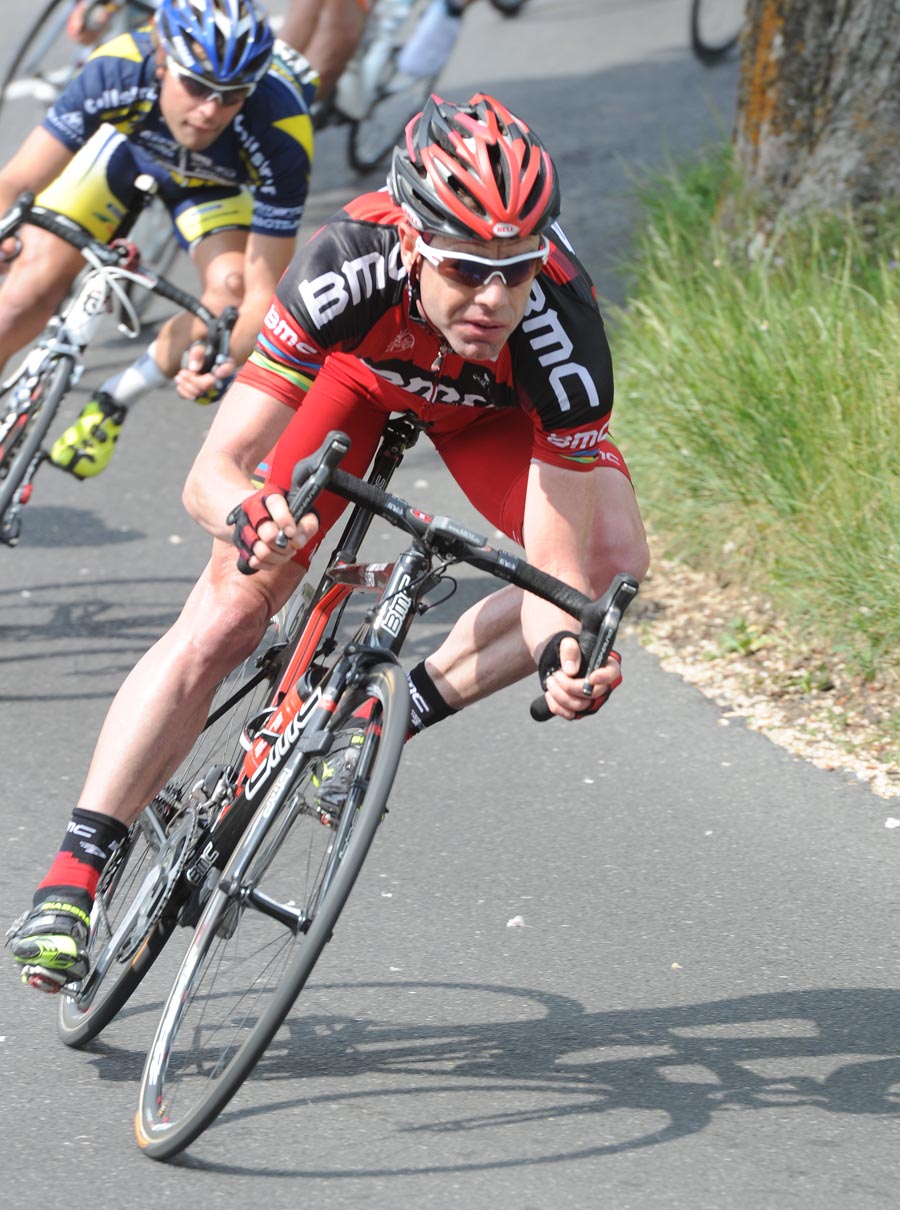 Cadel Evans, Tour de Romandie 2011, stage three