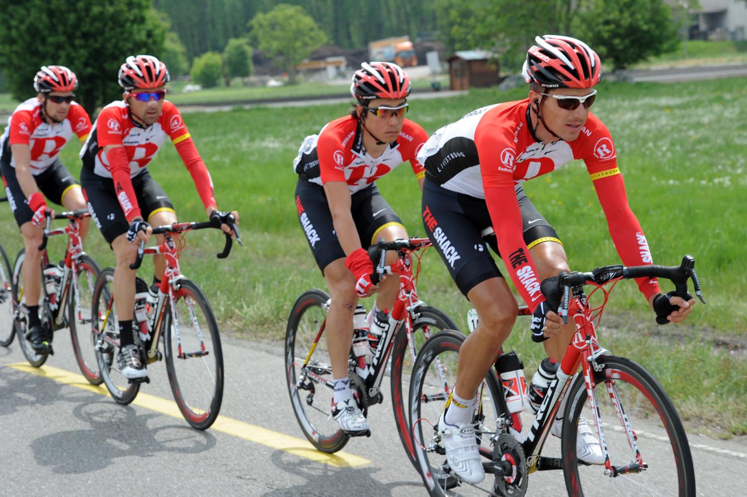 Radioshack, Tour de Romandie 2011, stage three
