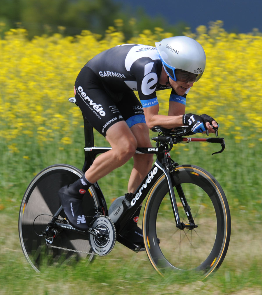 David Zabriskie wins stage, Tour de Romandie 2011, stage 4 TT David Zabriskie wins stage, Tour de Romandie 2011, stage 4 TT