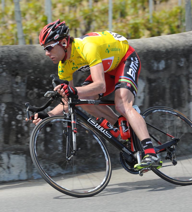 Cadel Evans, overall winner, Tour de Romandie 2011, stage five