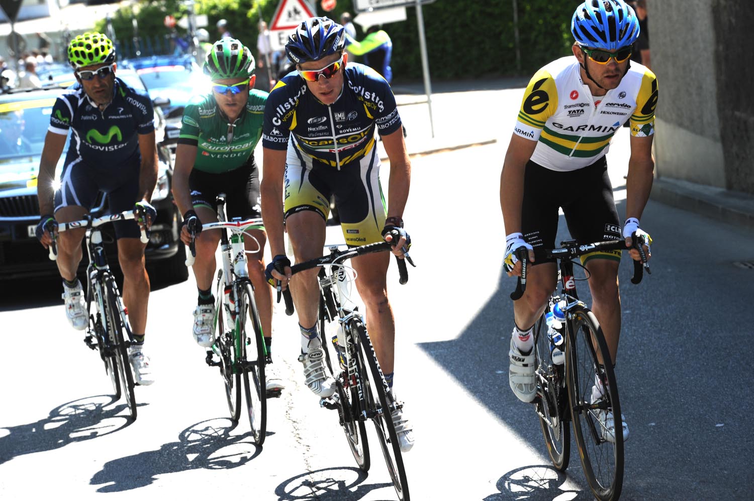 Jack Bobridge chases Gusev, Tour de Romandie 2011, stage five