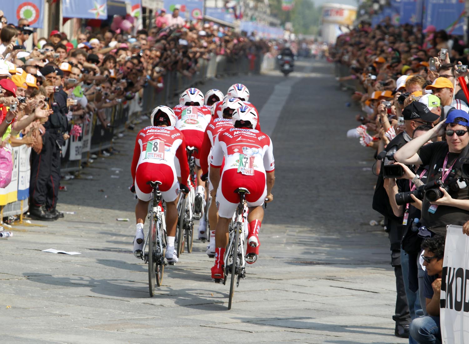 Acqua & Sapone, Giro d'Italia 2011, stage one TTT