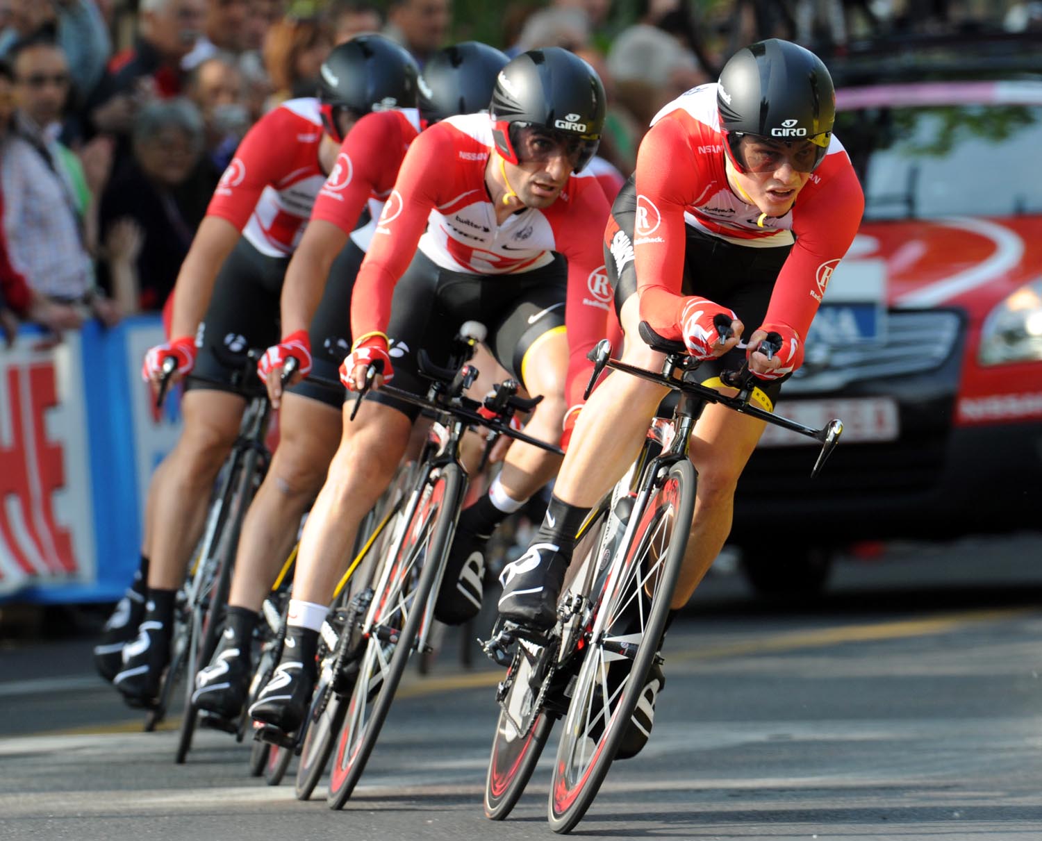 Radioshack, Giro d'Italia 2011, stage one TTT