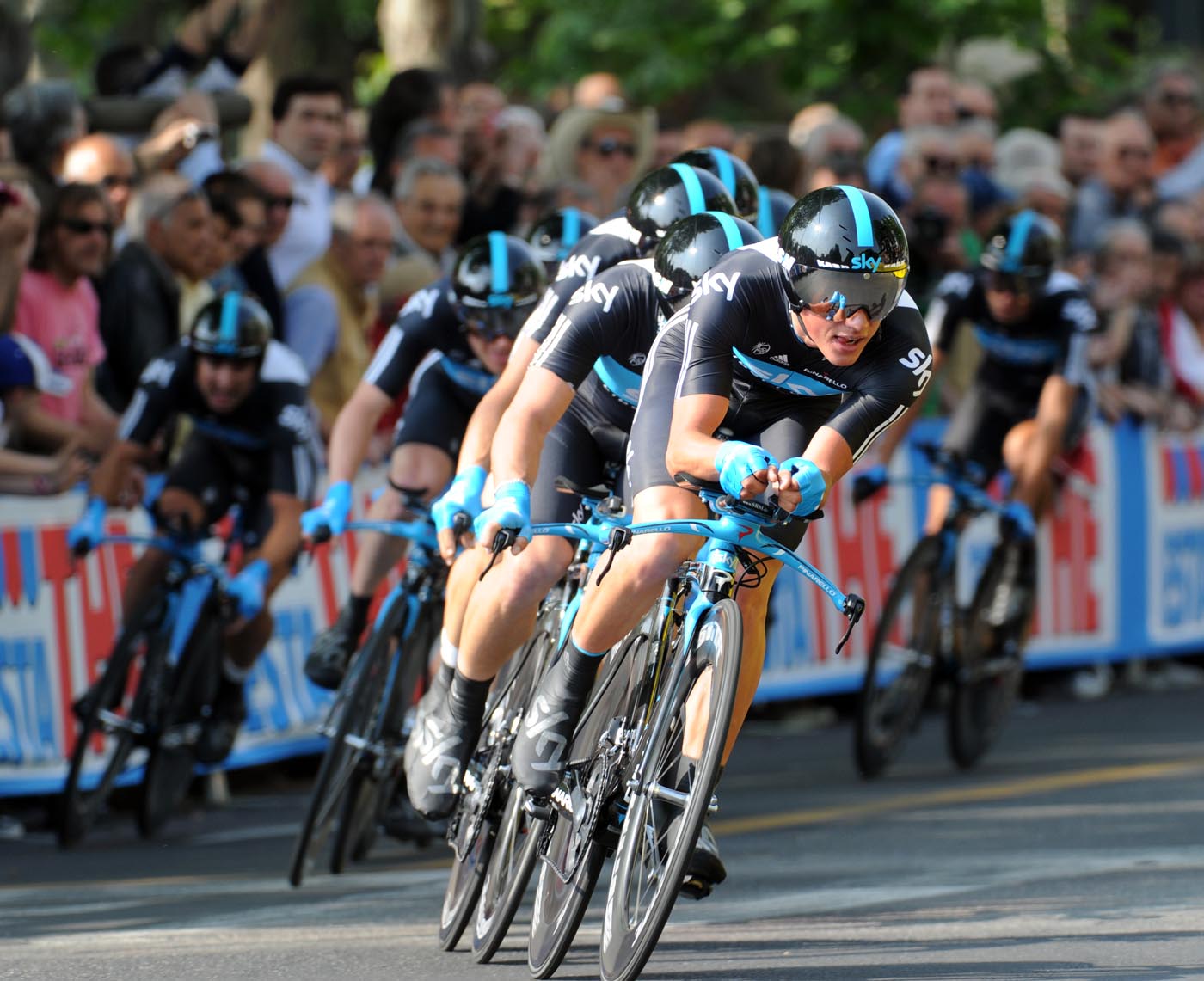 Team Sky, Giro d'Italia 2011, stage one TTT