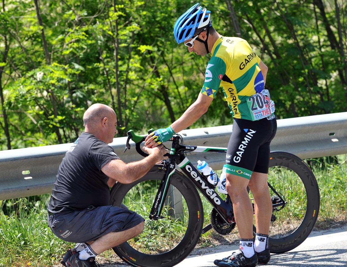 Maurilo Fischer, Giro d'Italia 2011, stage two